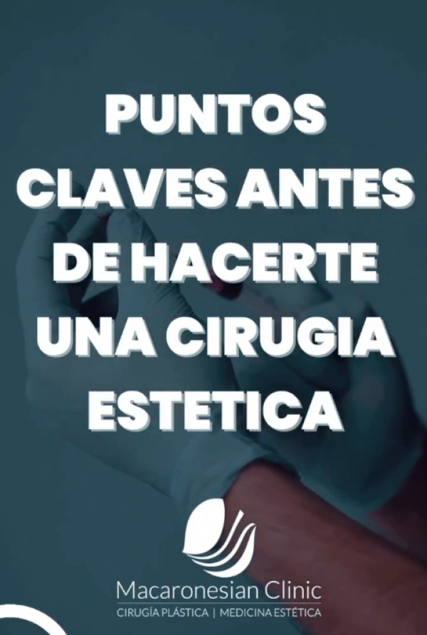 Puntos claves antes de hacerte una cirug&iacute;a est&eacute;tica